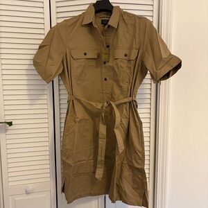 Filson Women's Colville Short Sleeve Shirt Dress - Dark Tan